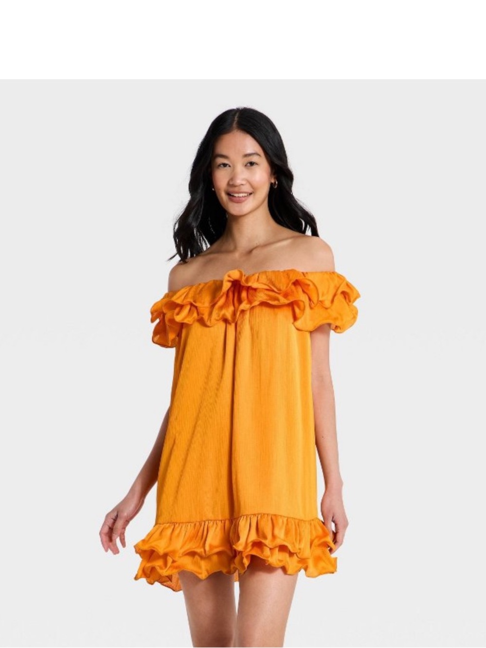 NWT: A New Day Ruffle Mini Dress